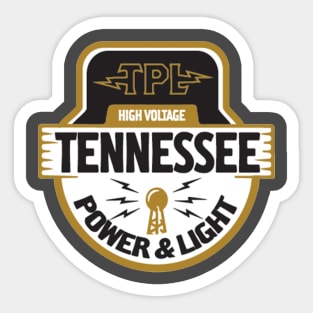 Tennessee Power & Light Sticker Sticker